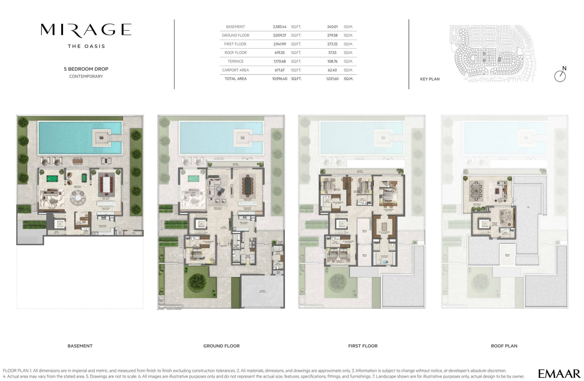 6 Bedroom Villa - Premium