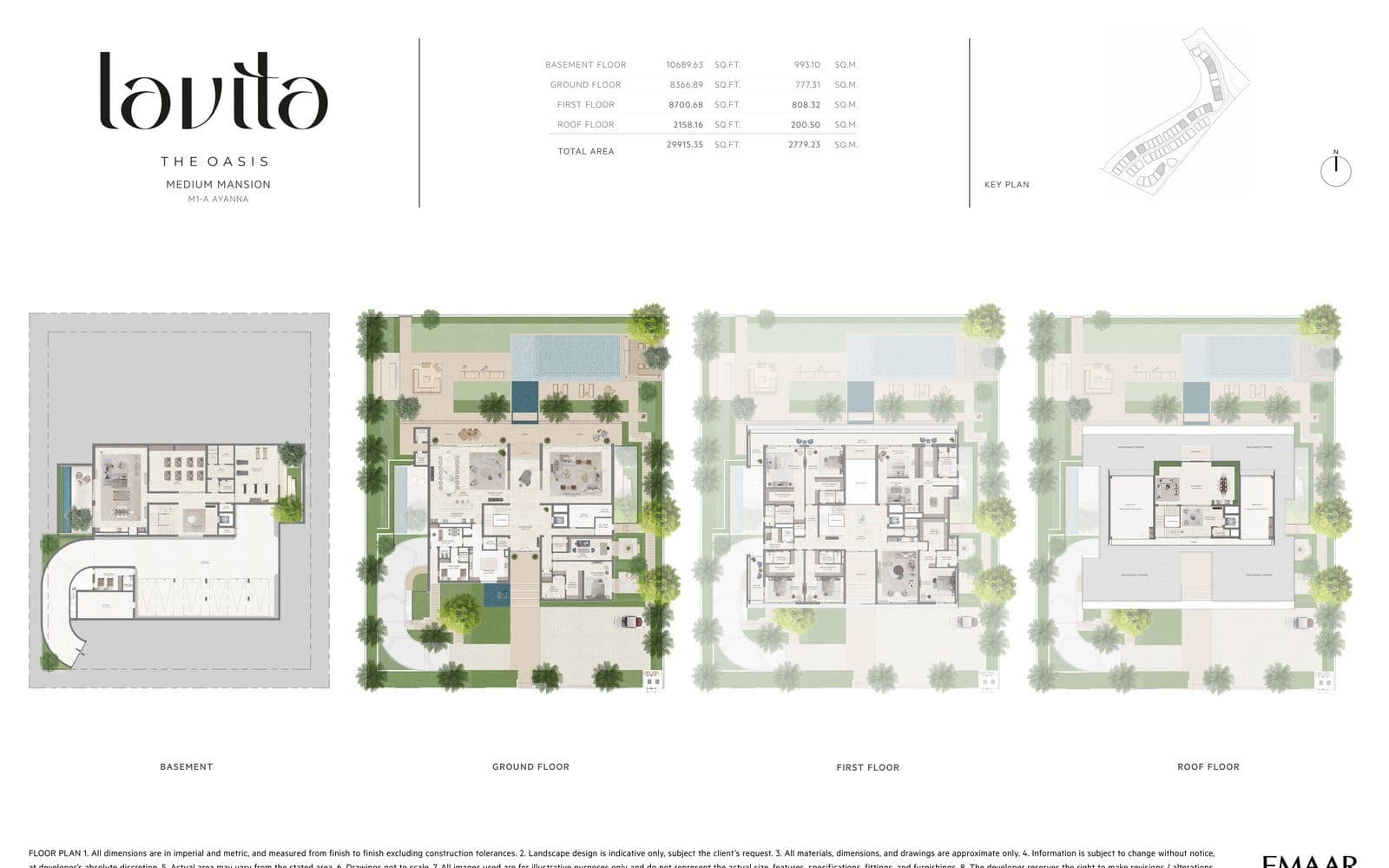 Type S1A - 6 Bedroom Mansion (V47)